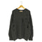 ラブラット LABRAT Damage Sweater ダメージ加工 クルーネックニット メンズ import:M