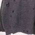 ラブラット LABRAT Damage Sweater ダメージ加工 クルーネックニット メンズ import:M