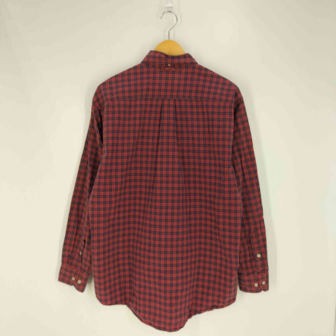 トミーヒルフィガー TOMMY HILFIGER 刺繍 ボタンダウン チェック シャツ メンズ import:M