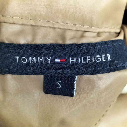 トミーヒルフィガー TOMMY HILFIGER ロゴ刺繍 リバーシブル ダウンベスト レディース import:S