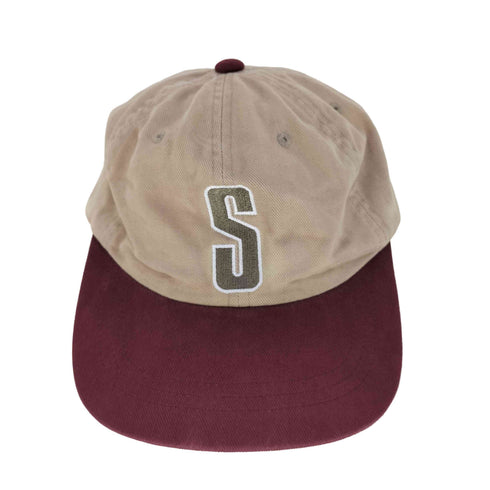 ステューシー Stussy Sロゴ刺繍 6パネルキャップ メンズ OSFA