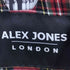 ALEX JONES 裏地チェック ジップブルゾン メンズ JPN:S