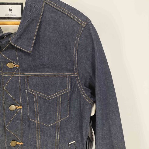 ミハラヤスヒロ MIHARA YASUHIRO FIT Non wash Denim Blouson ノー ウオッシュ デニム ブルゾン ジャケット メンズ JPN:50