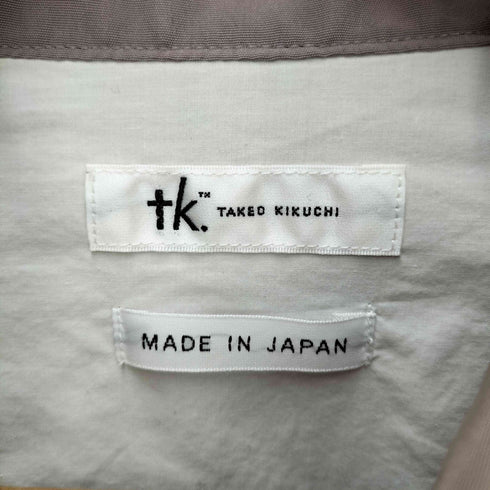 ティーケータケオキクチ tk. TAKEO KIKUCHI ジップアップシャツブルゾン メンズ JPN:L