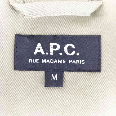 アーペーセー A.P.C. コットンステンカラーコート メンズ JPN:M