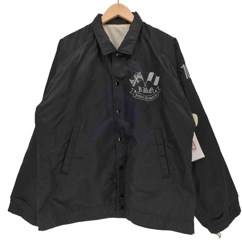 Jacques Droguerie プリント コーチジャケット メンズ