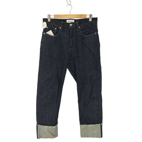 モンキータイム MONKEY TIME SLEVAGE DENIM ROLL UP STRAIGHT/ロールアップデニム メンズ JPN:L