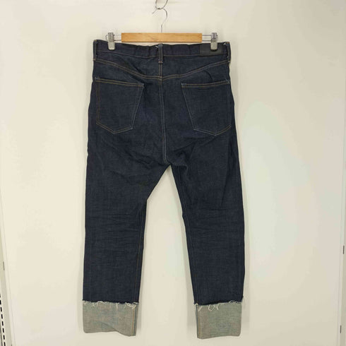 モンキータイム MONKEY TIME SLEVAGE DENIM ROLL UP STRAIGHT/ロールアップデニム メンズ JPN:L