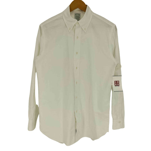 ブルックスブラザーズ BROOKS BROTHERS USA製 MILANO オックスフォード ボタンダウン L/S シャツ メンズ 15 1/2-33