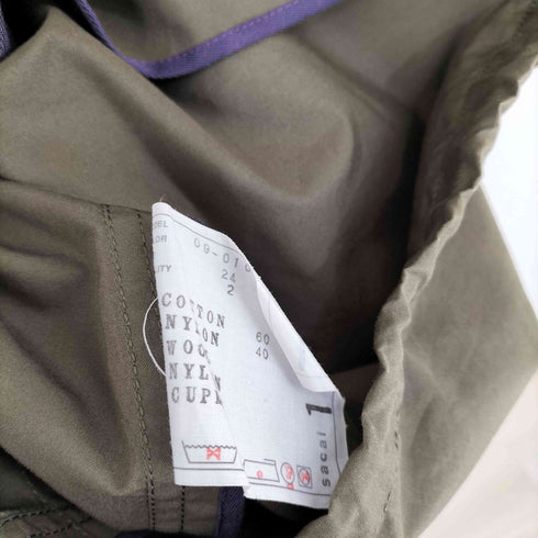 サカイ Sacai コットンナイロン オックスフォード モッズコート レディース US:0-2