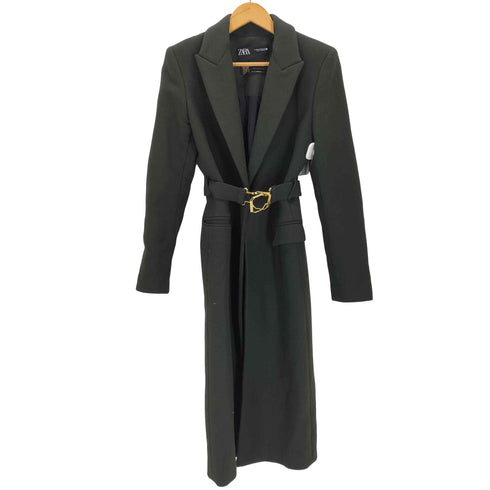 ザラ ZARA MANTECO ベルテッド チェスターコート レディース JPN:XS
