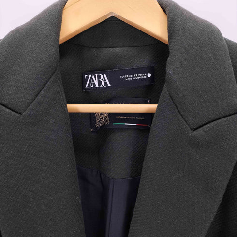 ザラ ZARA MANTECO ベルテッド チェスターコート レディース JPN:XS