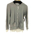 サカイラック sacai luck キュプラレイヤードデザイン ノーカラーコットンカーディガン レディース JPN:2