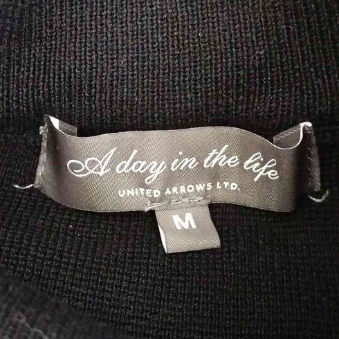 アデイインザライフユナイテッドアローズ A day in the life UNITED ARROWS ミラノリブ モックネックニット メンズ JPN:M