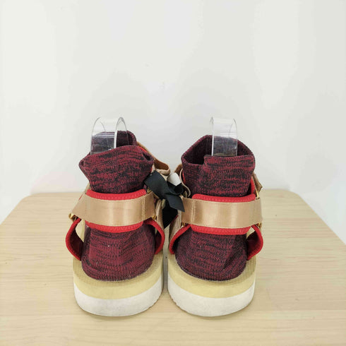 メゾンキツネ MAISON KITSUNE BRANDBLACK ベルテッドソックススニーカー メンズ