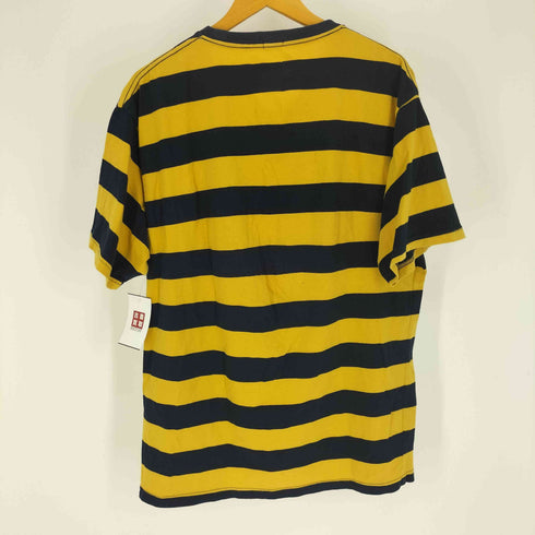 Wassup ボーダー ポケット Tシャツ メンズ import:XL