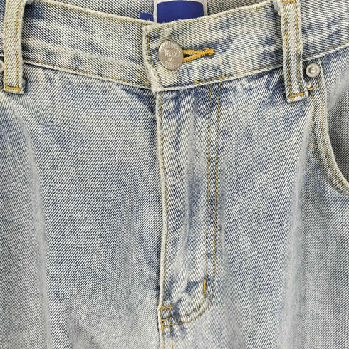 WASSUP ウォッシュド ダメージ デニム パンツ メンズ XL