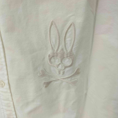 サイコバニー Psycho Bunny バニーロゴ刺繍 L/Sボタンダウンシャツ メンズ JPN:44