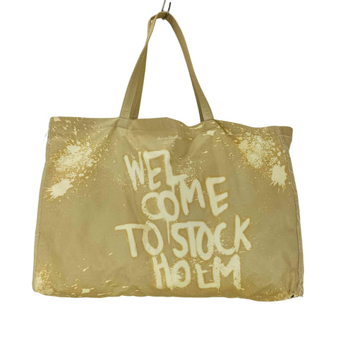 アクネストゥディオズ ACNE STUDIOS Oilcloth toteトートバッグ メンズ