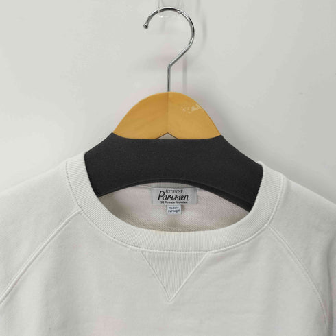 メゾンキツネ MAISON KITSUNE Parisien プリントスウェットプルオーバー レディース JPN:S