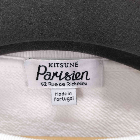 メゾンキツネ MAISON KITSUNE Parisien プリントスウェットプルオーバー レディース JPN:S