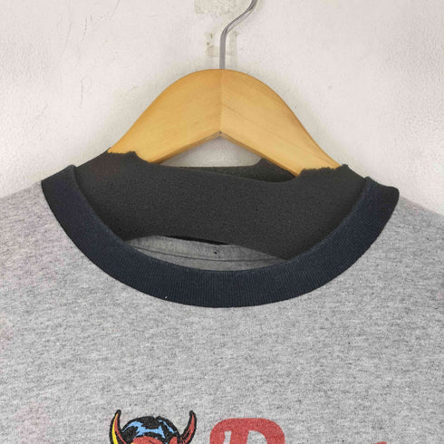 STEUED RHODES フロントプリント S/S リンガーTシャツ メンズ JPN:M