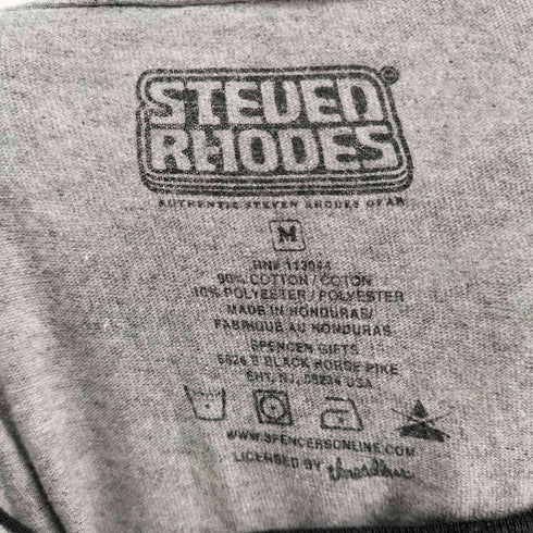 STEUED RHODES フロントプリント S/S リンガーTシャツ メンズ JPN:M