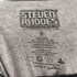 STEUED RHODES フロントプリント S/S リンガーTシャツ メンズ JPN:M