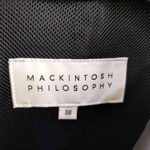 マッキントッシュフィロソフィー MACKINTOSH PHILOSOPHY バルマカーン バルカラー ステンカラーコート メンズ US:38