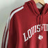アディダス adidas LOUISVILLE プリント 3ライン プルオーバーパーカー メンズ