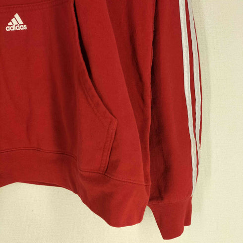 アディダス adidas LOUISVILLE プリント 3ライン プルオーバーパーカー メンズ