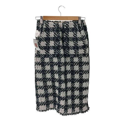 コーヘン COOHEM MOLE CHECK TWEED SKIRT モールチェックツイードスカート レディース JPN:S
