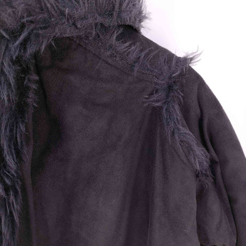 ユニフ UNIF アシンメトリー フェイクムートン ボア ジャケット レディース import:S