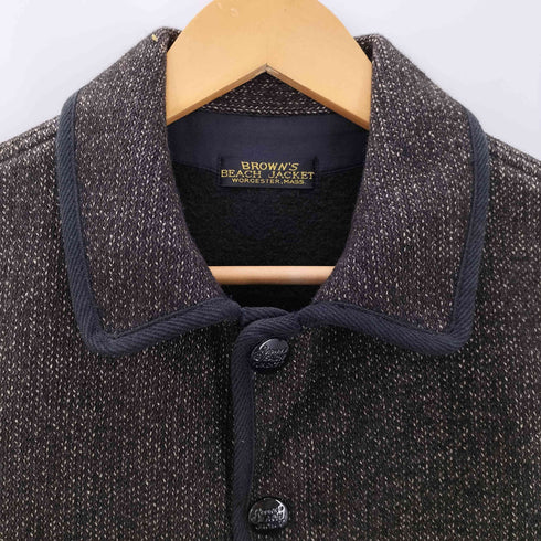 ブラウンズビーチジャケット Browns BEACH JACKET COVERALL ビーチクロス カバーオール メンズ 36