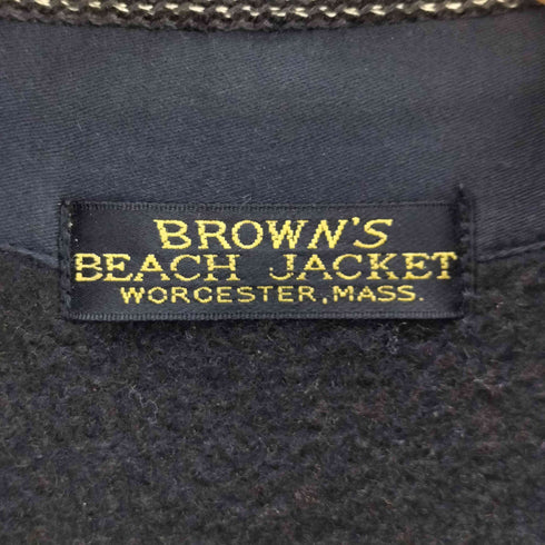 ブラウンズビーチジャケット Browns BEACH JACKET COVERALL ビーチクロス カバーオール メンズ 36