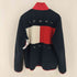 トミージーンズ tommy jeans SHERPA FLAG ZIP FLEECE フリースボアジャケット メンズ import:XS