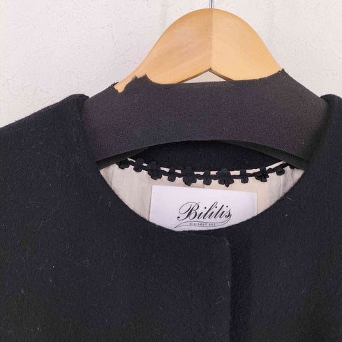 ビリティスディセッタン Bilitis dix-sept ans Flannel Coat バックギャザー ノーカラーウールコート メンズ ONE SIZE