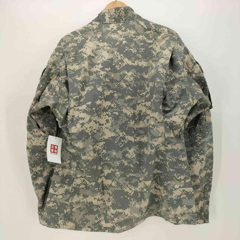 ユーエスアーミー U.S. ARMY 00S Conbat Uniform デジカモ リップストップ ジップアップ ミリタリーコンバット ジャケット メンズ