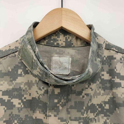 ユーエスアーミー U.S. ARMY 00S Conbat Uniform デジカモ リップストップ ジップアップ ミリタリーコンバット ジャケット メンズ