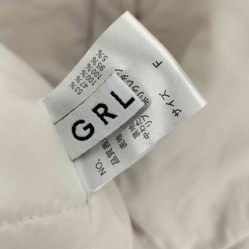 グレイル GRL 中綿 ダウン スタンドカラー モンスター コート レディース FREE