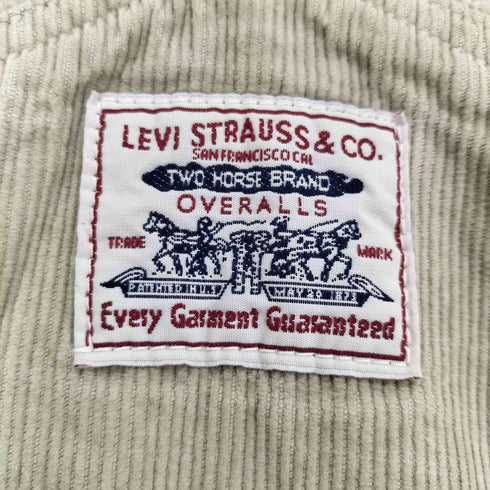 リーバイス Levis 90S ユーロ イタリア製 I232 コーデュロイ オーバーオール メンズ