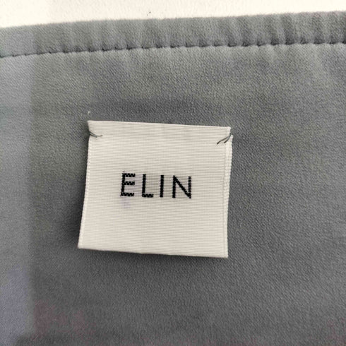 エリン ELIN フェイクスウェードギャザースカート レディース