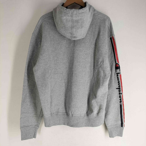 チャンピオン Champion 袖プリントプルオーバーパーカー メンズ 2XL