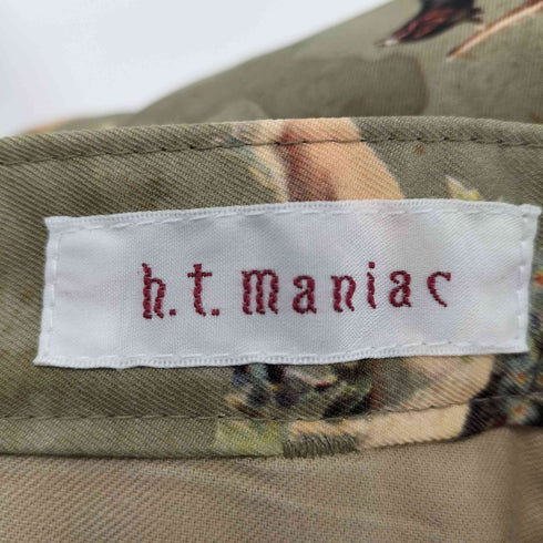 エイチティーマニアック h.t. maniac 総柄 ポリエステルパンツ メンズ FREE
