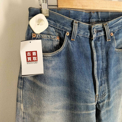 リーバイス Levis 90-00s ボタン裏555 バレンシア工場製 501 ボタンフライデニム メンズ W33 L36