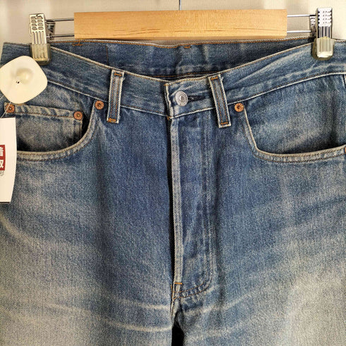 リーバイス Levis 90-00s ボタン裏555 バレンシア工場製 501 ボタンフライデニム メンズ W33 L36
