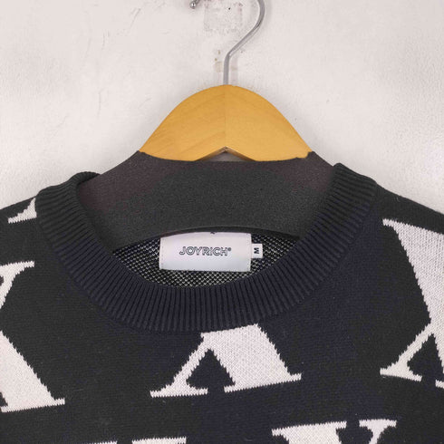 ジョイリッチ JOYRICH 総柄クルーネックニット レディース JPN:M