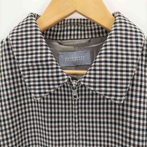 マッキントッシュフィロソフィー MACKINTOSH PHILOSOPHY 千鳥格子 ウールブルゾン メンズ JPN:L