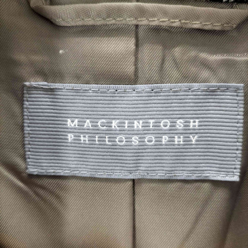 マッキントッシュフィロソフィー MACKINTOSH PHILOSOPHY 千鳥格子 ウールブルゾン メンズ JPN:L