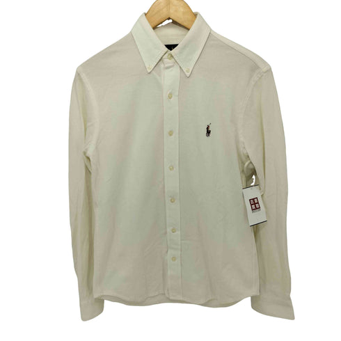 ラルフローレン RALPH LAUREN KNIT OXFORD ポニー刺繍 L/S BD シャツ メンズ SP